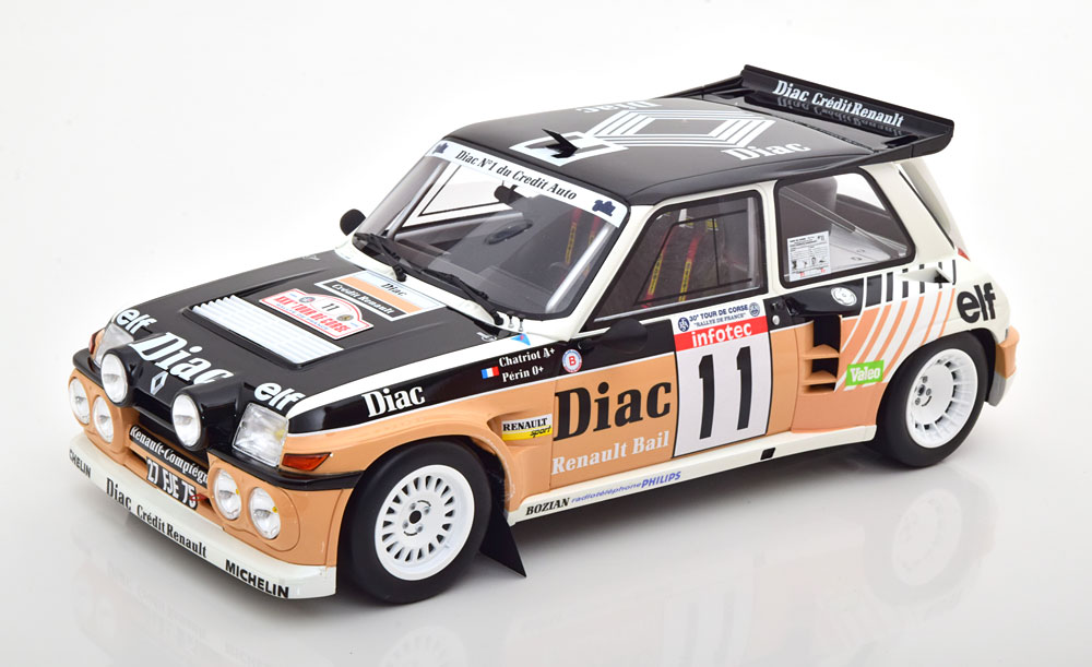 RENAULT 5 MAXI TURBO NO 11 TOUR DE CORSE 1986
