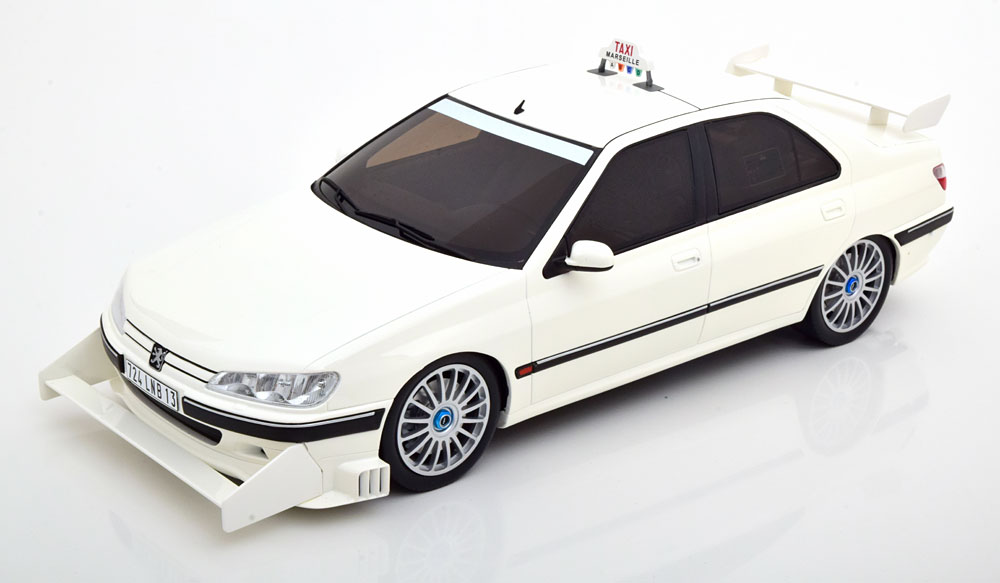PEUGEOT 406 FROM THE MOVIE TAXI TAXI WHITE