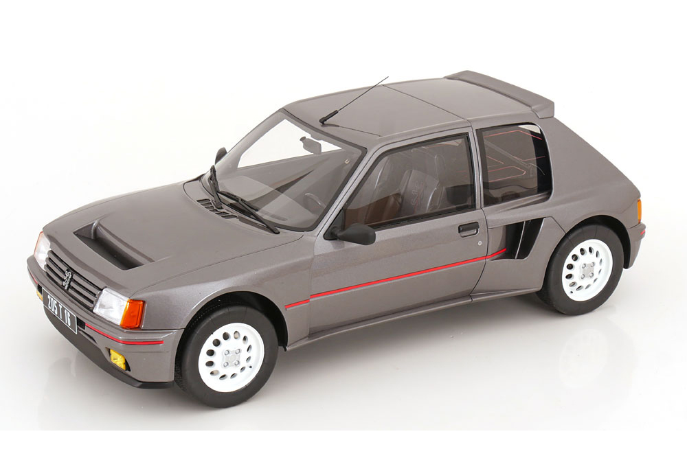 PEUGEOT 205 T16 SERIES 200 1984 GREY METALLIC
