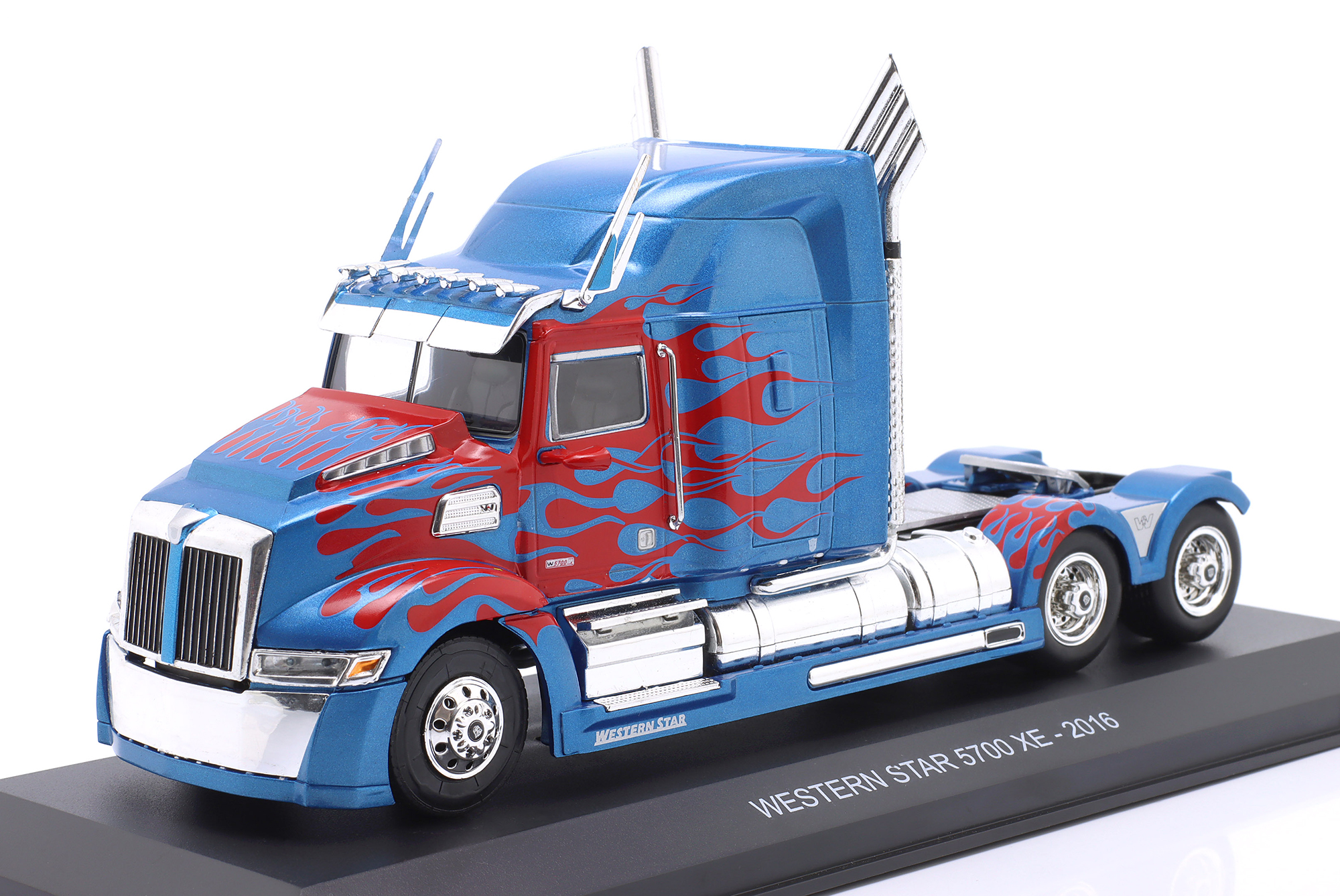WESTERN STAR 5700 EX TRUCK YEAR 2011 BLUE METALLIC / DECOR / ВЕСТЕРН СТАР ЕКС ГРУЗОВИК СИНИЙ МЕТАЛЛИК