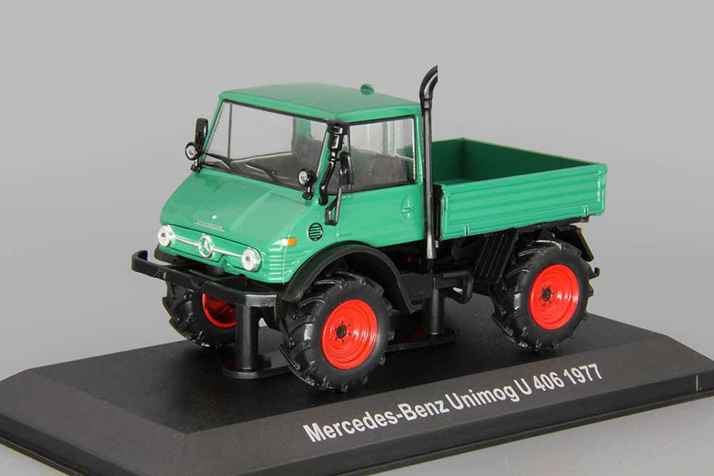 MERCEDES-BENZ UNIMOG U406 1977, GREEN