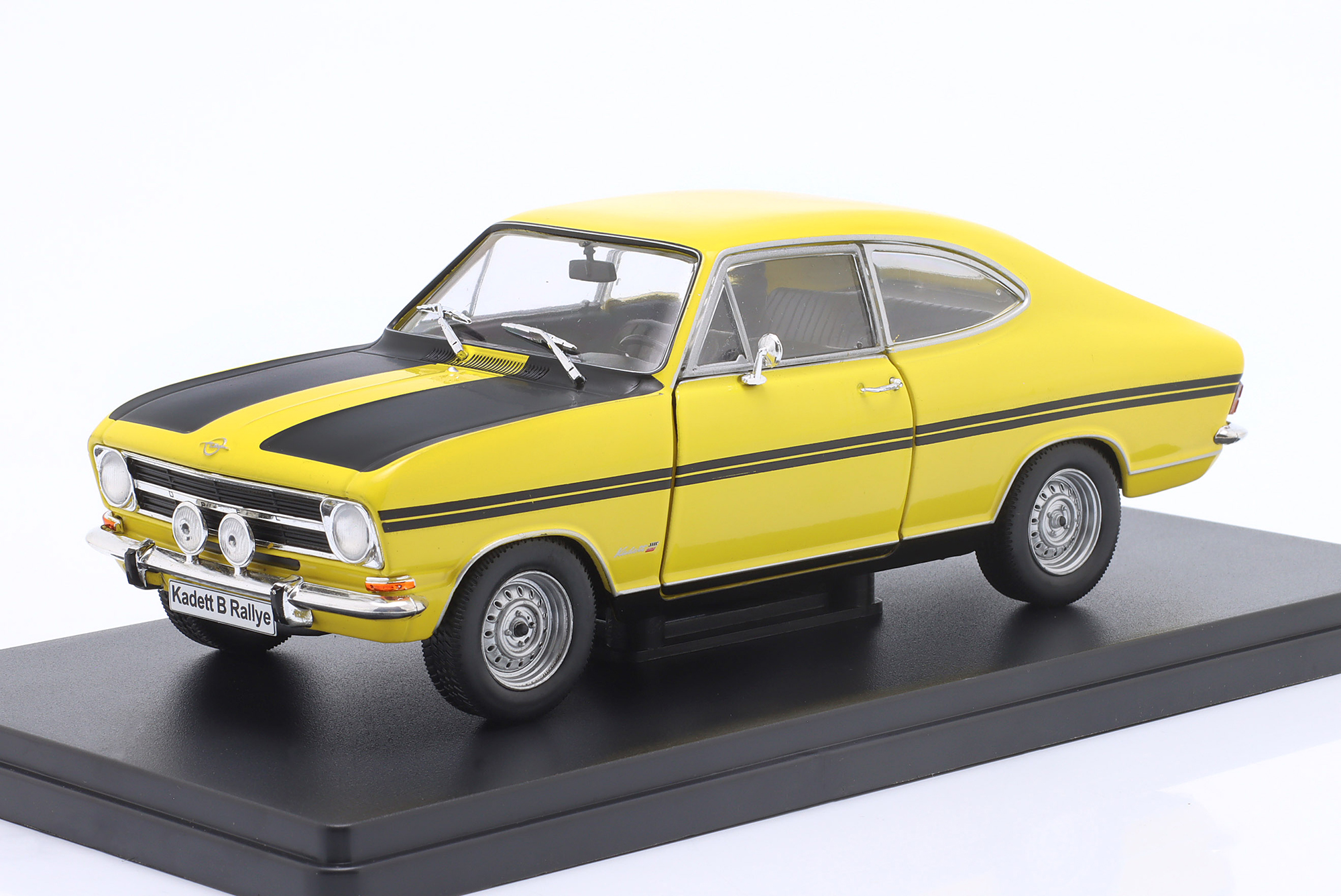 OPEL KADETT B RALLYE YEAR 1970 YELLOW / BLACK / ОПЕЛЬ КАДЕТТ РАЛЛИ ЖЕЛТЫЙ ЧЕРНЫЙ