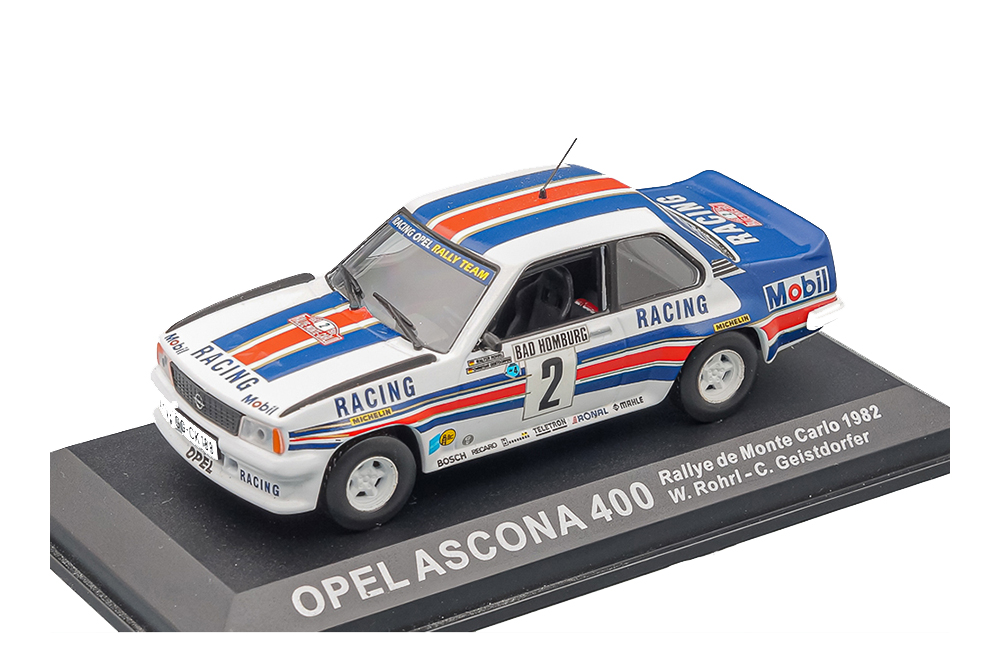 OPEL ASCONA 400 #2 ПОБЕДИТЕЛЬ RALLYE MONTE CARLO 1982 RÖHRL, GEISTDÖRFER