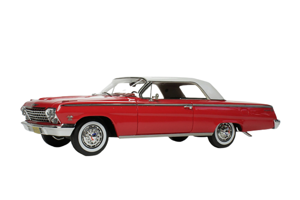 CHEVROLET IMPALA SS HT 1962 RED/WHITE