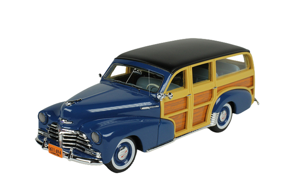 CHEVROLET WOODIE LAKE COMO 1948 BLUE