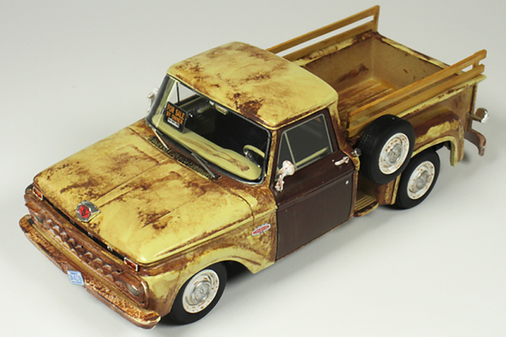 FORD F-100 PICK-UP STEPSIDE (1965), WEATHERED