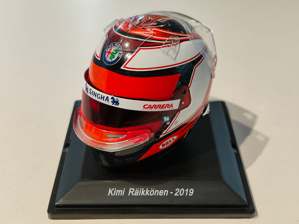 ШЛЕМ BELL HELMET KIMI RAIKKONEN 2019 ALFA ROMEO