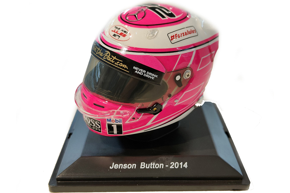 МОДЕЛЬ ШЛЕМА ARAI J.BUTTON 2014 MCLAREN