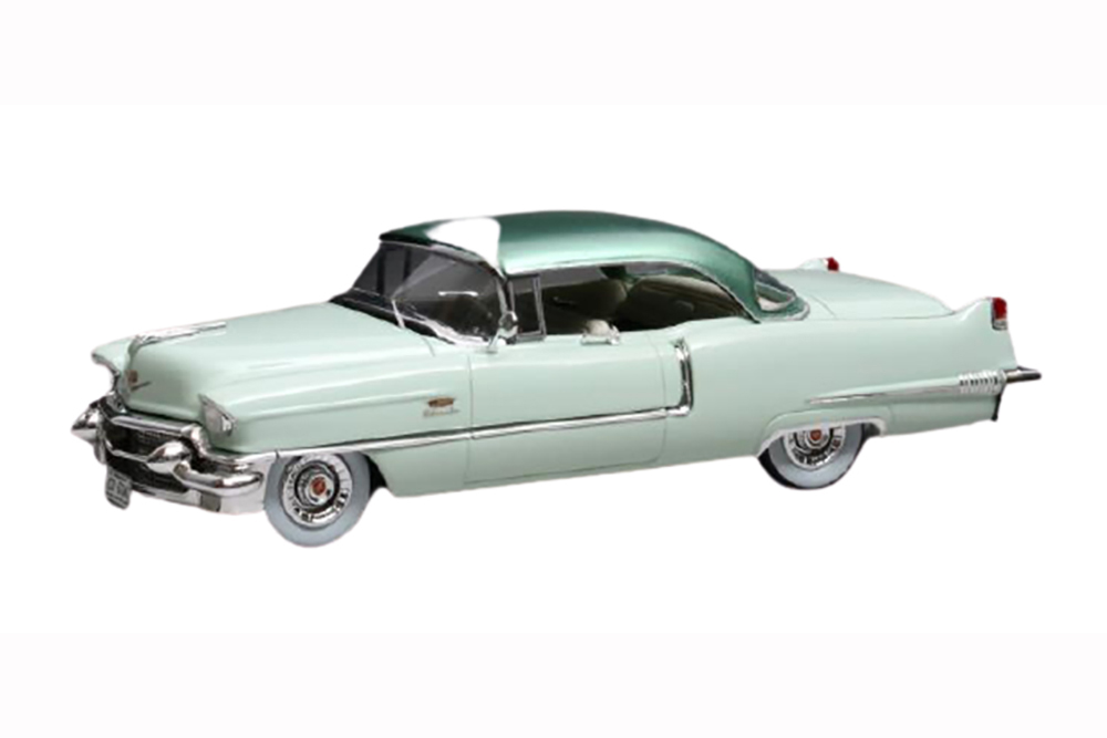 CADILLAC SERIES 62 COUPE DE VILLE 1956 LIGHT GREEN/METALLIC GREEN
