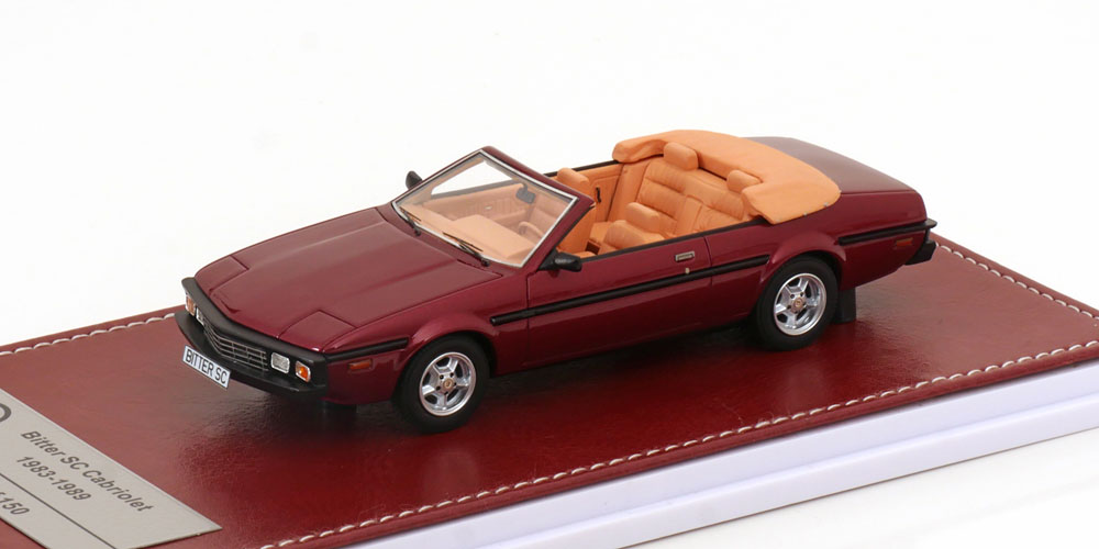 BITTER SC CONVERTIBLE 1983-1989 REDMETALLIC
