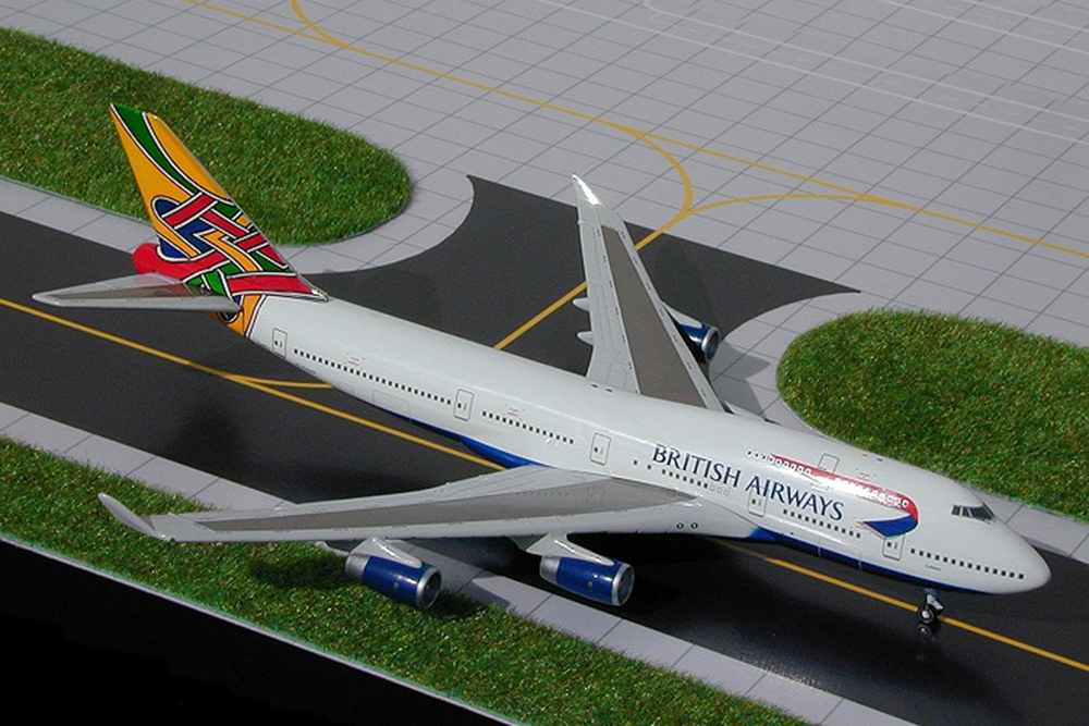 BOEING B 747-436 BRITISH AIRWAYS G-CIVP (ДЛИНА 17,67 СМ)