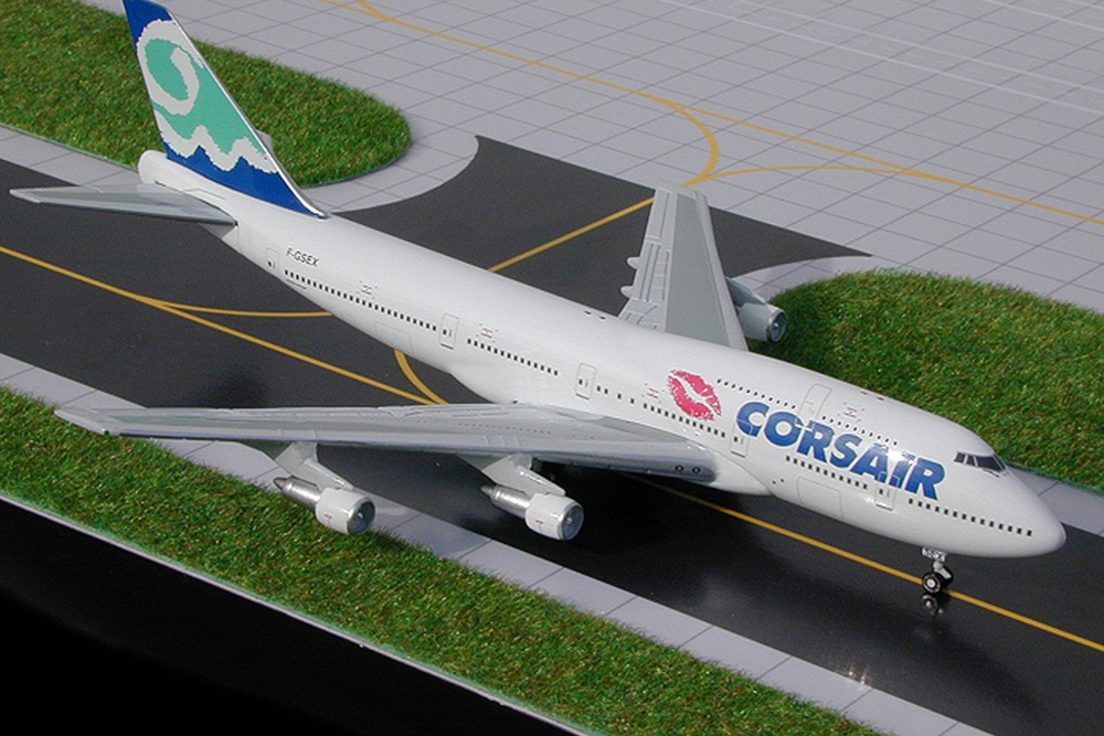 BOEING B 747-312 CORSAIR F-GSEX (ДЛИНА 17,66 СМ)