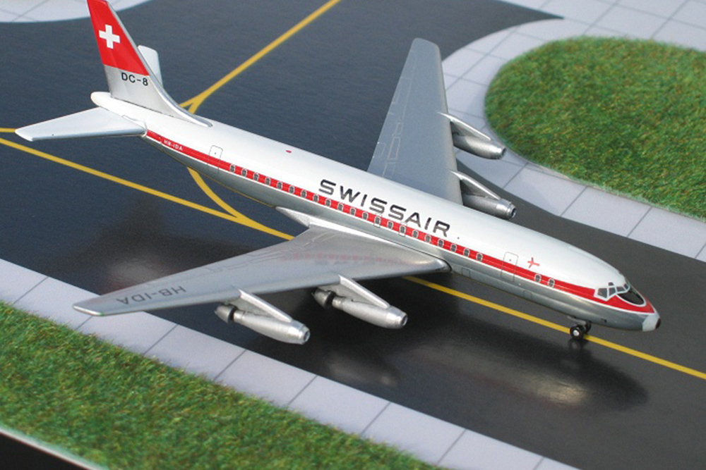 DOUGLAS DC-8-53 SWISSAIR HB-IDB (ДЛИНА 11,47 СМ)