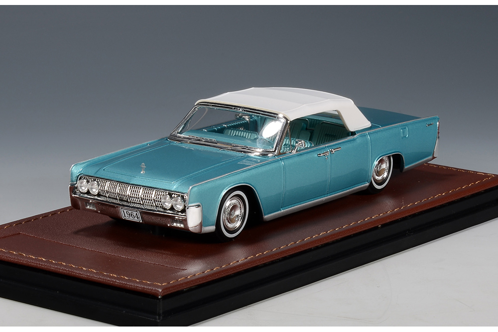 LINCOLN CONTINENTAL CONVERTIBLE (ЗАКРЫТЫЙ) 1964 REGAL  TURQUOISE METALLIC