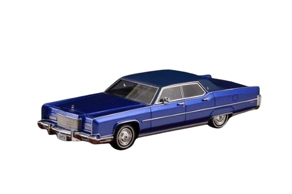 LINCOLN CONTINENTAL TOWN CAR 1973 DARK BLUE IRID