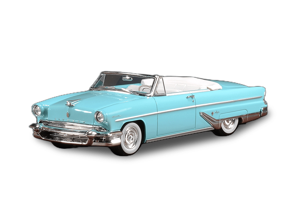LINCOLN CAPRI CONVERTIBLE (ОТКРЫТЫЙ) 1955 TAOS TURQUOISE / ЛИНКОЛЬН КАПРИ БИРЮЗОВЫЙ
