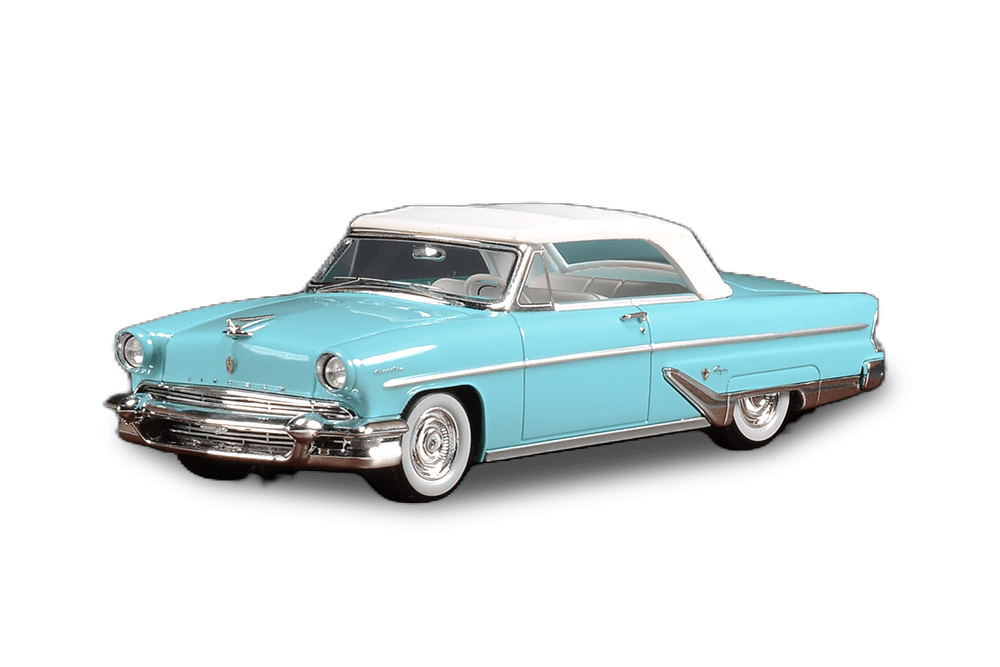 LINCOLN CAPRI CONVERTIBLE (ЗАКРЫТЫЙ) 1955 TAOS TURQUOISE / ЛИНКОЛЬН КАПРИ БИРЮЗОВЫЙ