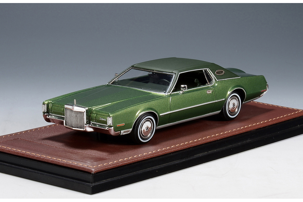 LINCOLN CONTINENTAL CONTINENTAL MARK IV 1972 LIGHT IVY MOONDUST POLY
