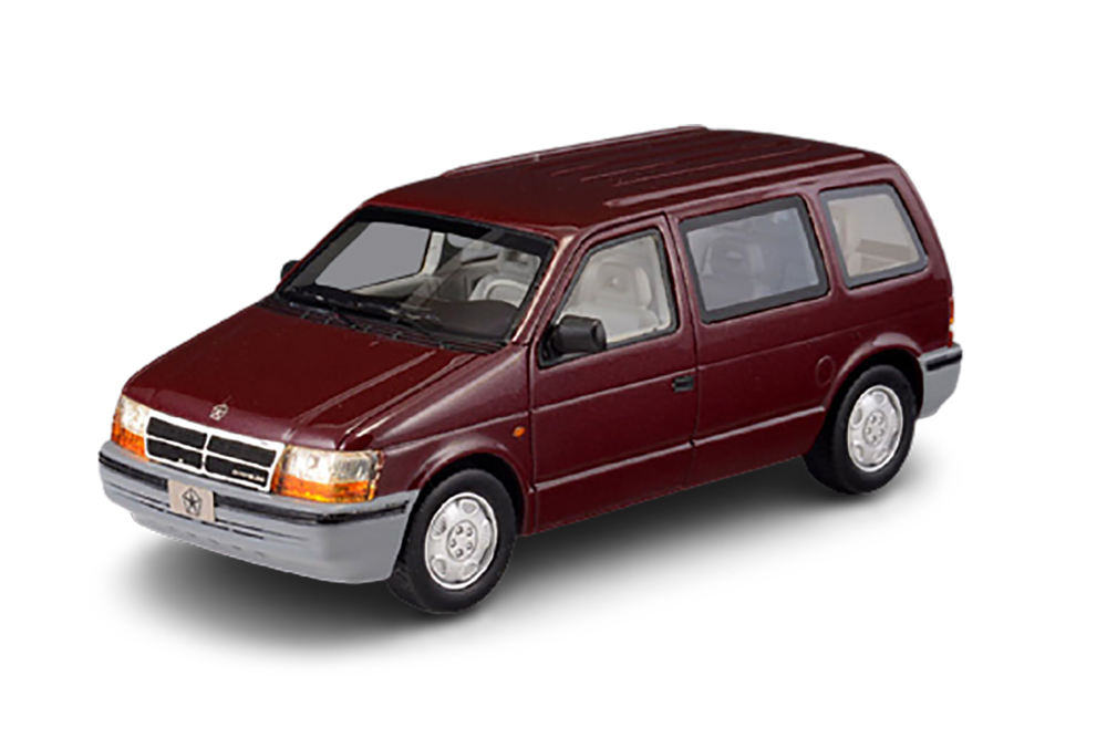 CHRYSLER VOYAGER 1994 RED MET