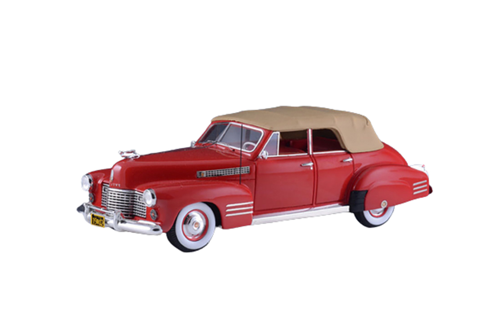 CADILLAC SERIES 62 SEDAN CONVERTIBLE (CLOSED) 1941 RED