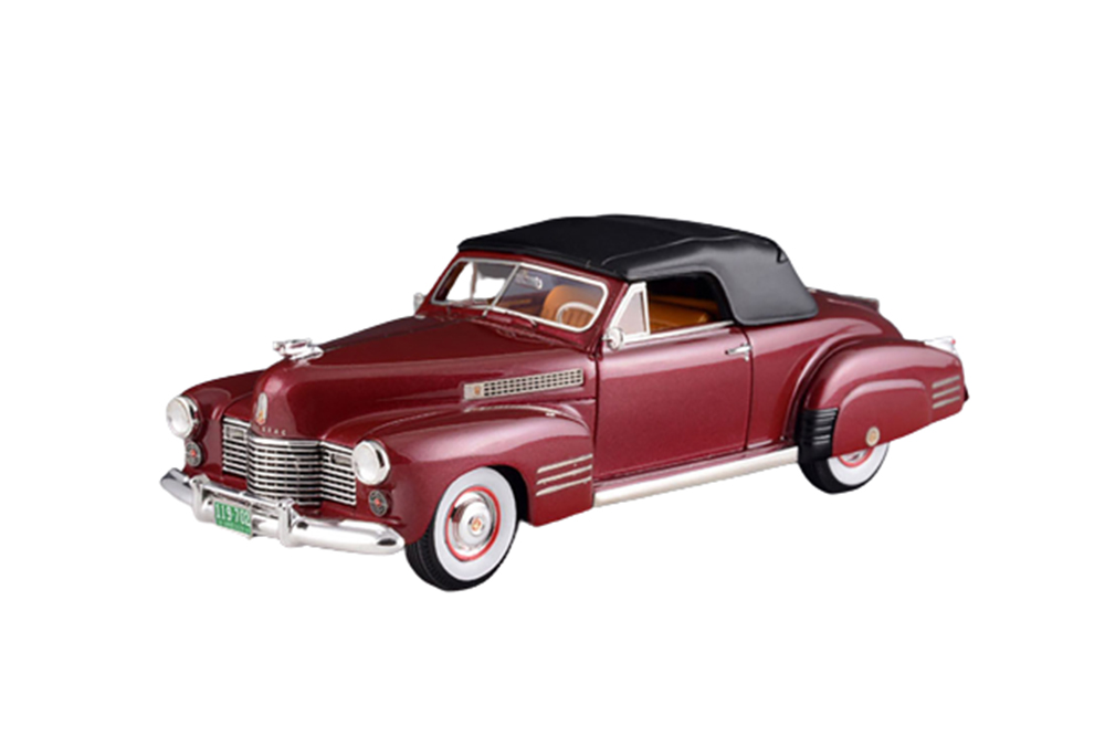 CADILLAC SERIES 62 CONVERTIBLE COUPE (CLOSED) 1941 METALLIC RED