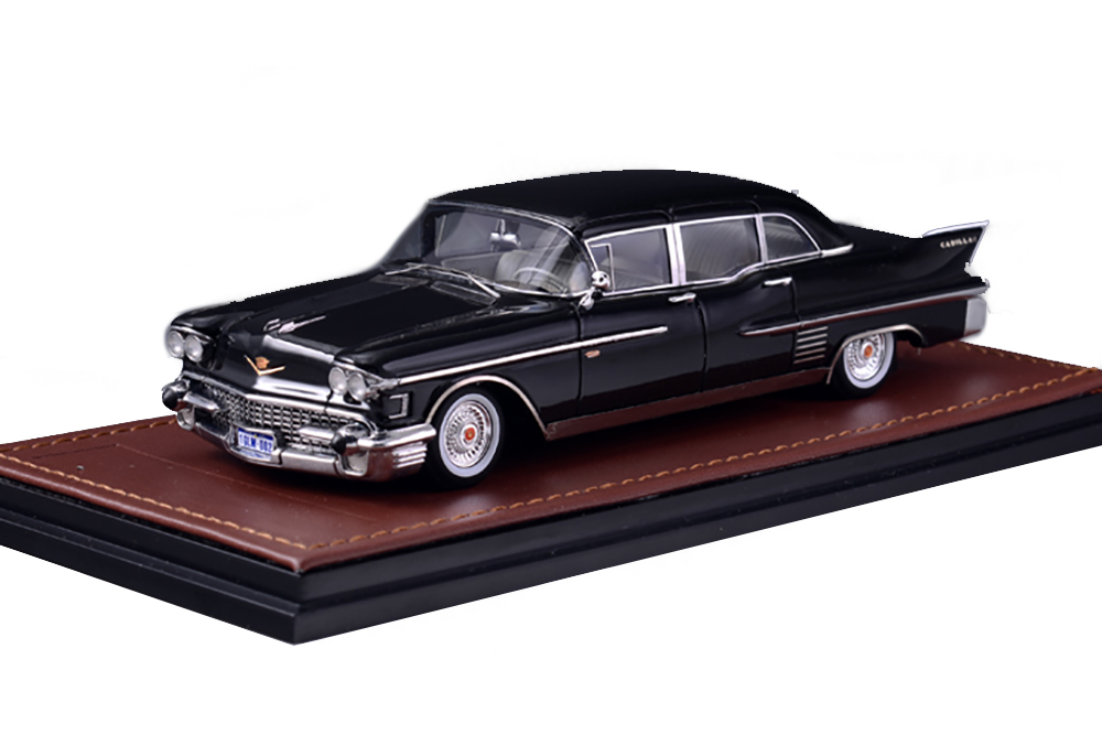 CADILLAC FLEETWOOD 75 LIMOUSINE 1958 BLACK