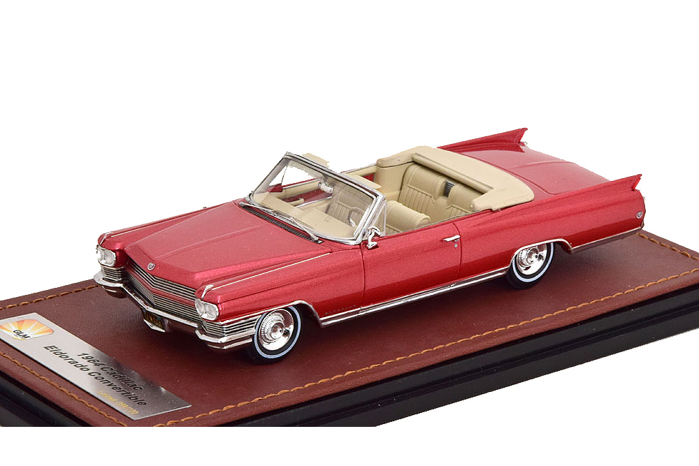 CADILLAC ELDORADO CONVERTIBLE (OPEN) 1964 METALLIC RED