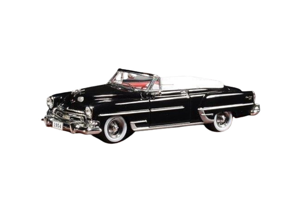 CHRYSLER NEW YORKER DELUXE CONVERTIBLE 1954 BLACK / CHRYSLER NEW YORKER ДЕЛЮКС КАБРИОЛЕТ 1954 ЧЕРНЫЙ