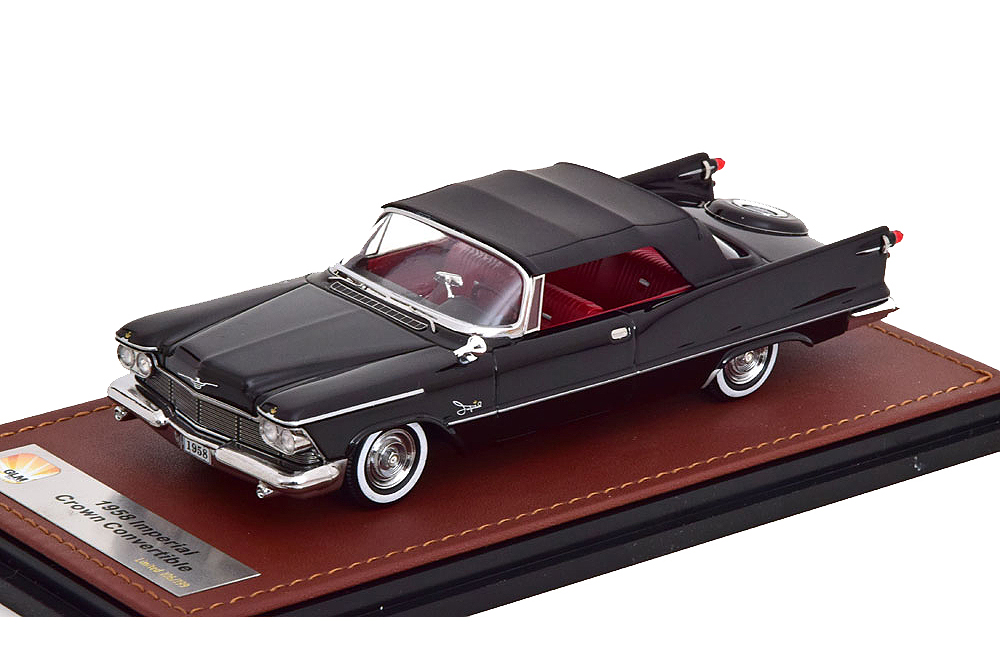 IMPERIAL CROWN CONVERTIBLE 1958 BLACK (LIMITED EDITION 199 PCS) / ИМПЕРИАЛ КРАУН ЧЕРНЫЙ