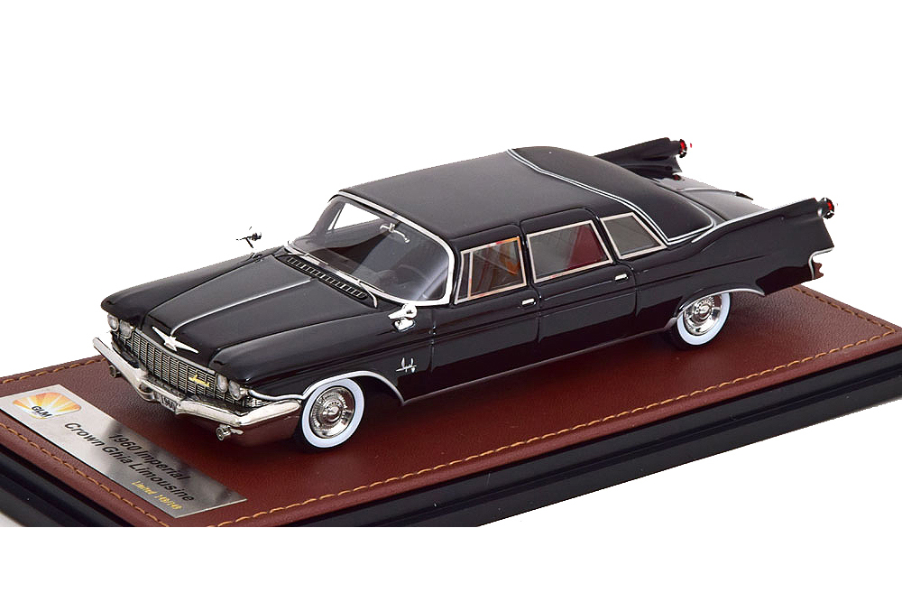 IMPERIAL CROWN GHIA SALOON 1960 BLACK (LIMITED EDITION 149 PCS) ИМПЕРИАЛ КРАУН ЧЕРНЫЙ