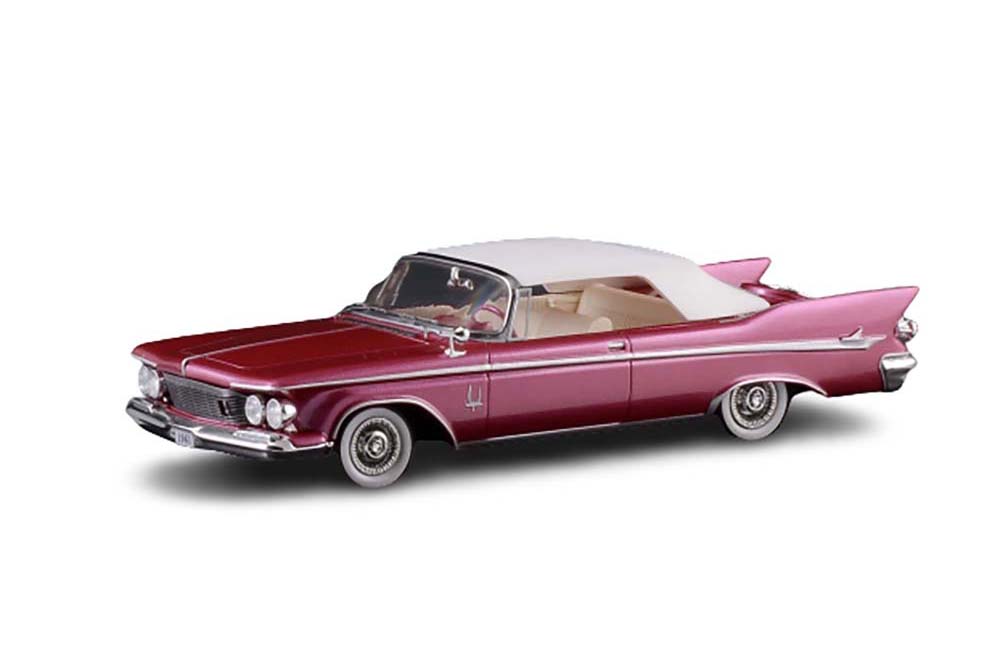 CHRYSLER IMPERIAL CROWN CONVERTIBLE (CLOSED) 1961 DUBONNET METALLIC