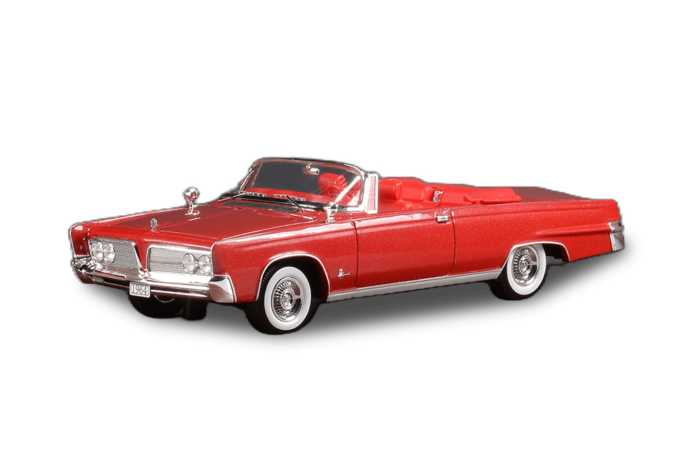 CHRYSLER IMPERIAL CROWN CONVERTIBLE (ОТКРЫТЫЙ) 1964 RED / КРАЙСЛЕР ИМПЕРИАЛ КРАСНЫЙ