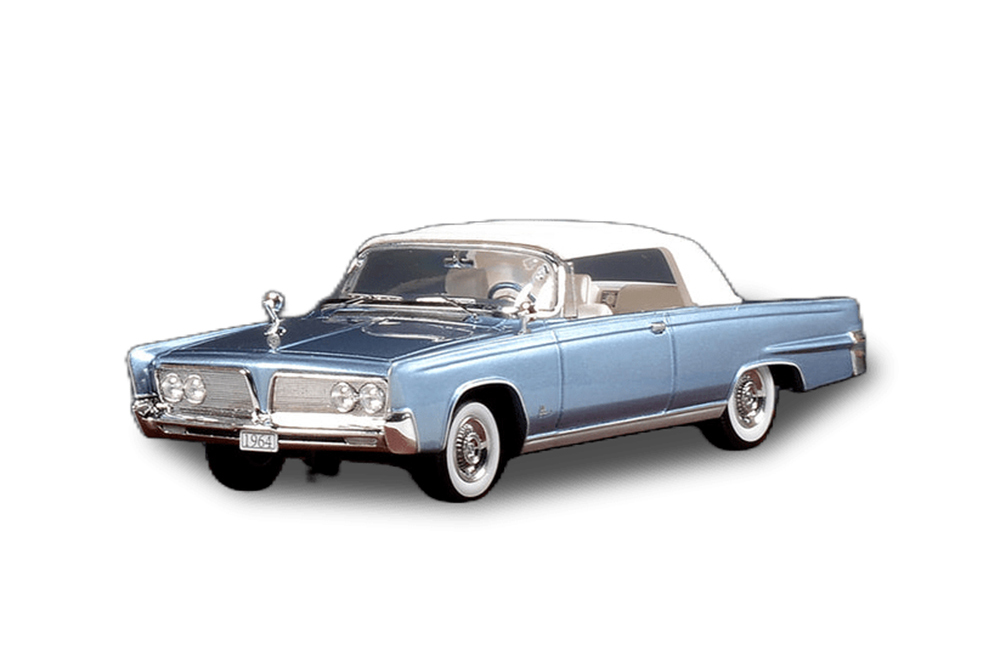 CHRYSLER IMPERIAL CROWN CONVERTIBLE (ЗАКРЫТЫЙ) 1964 NASSAU BLUE METALLIC / КРАЙСЛЕР ИМПЕРИАЛ СИНИЙ