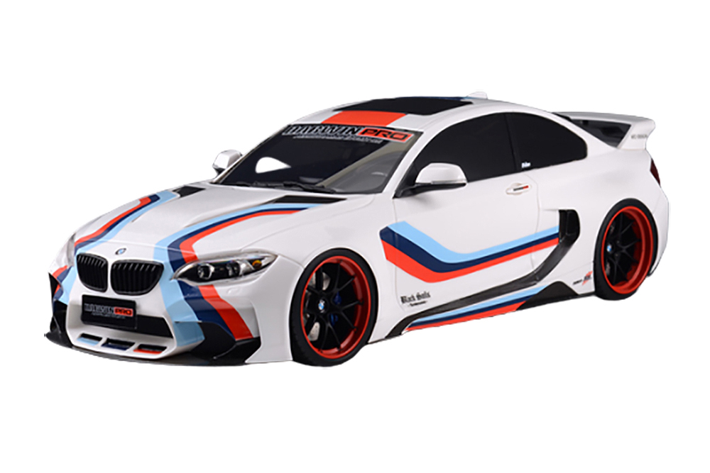 BMW M235 MTC BLACK SAILS WIDEBODY DARWINPRO 2015 WHITE
