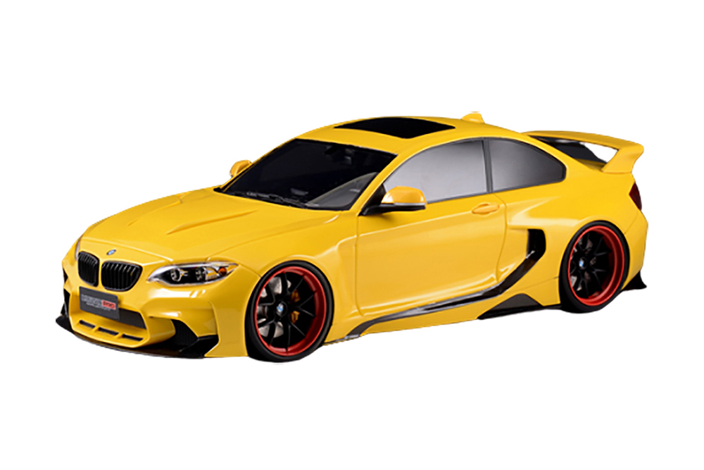 BMW M235 MTC BLACK SAILS WIDEBODY DARWINPRO 2015 YELLOW