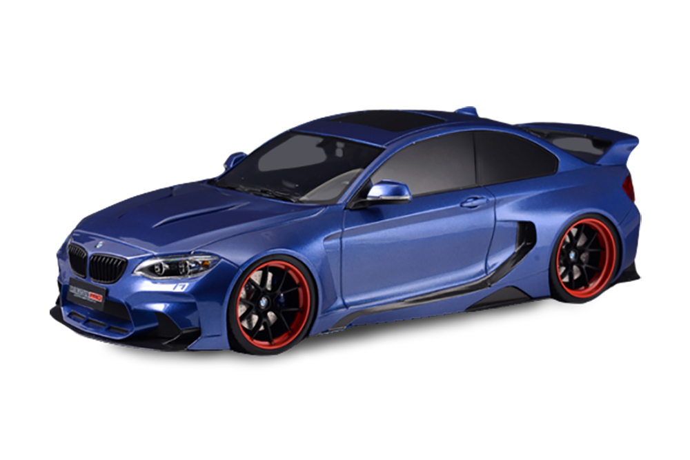 BMW M235 MTC BLACK SAILS WIDEBODY DARWINPRO 2015 BLUE