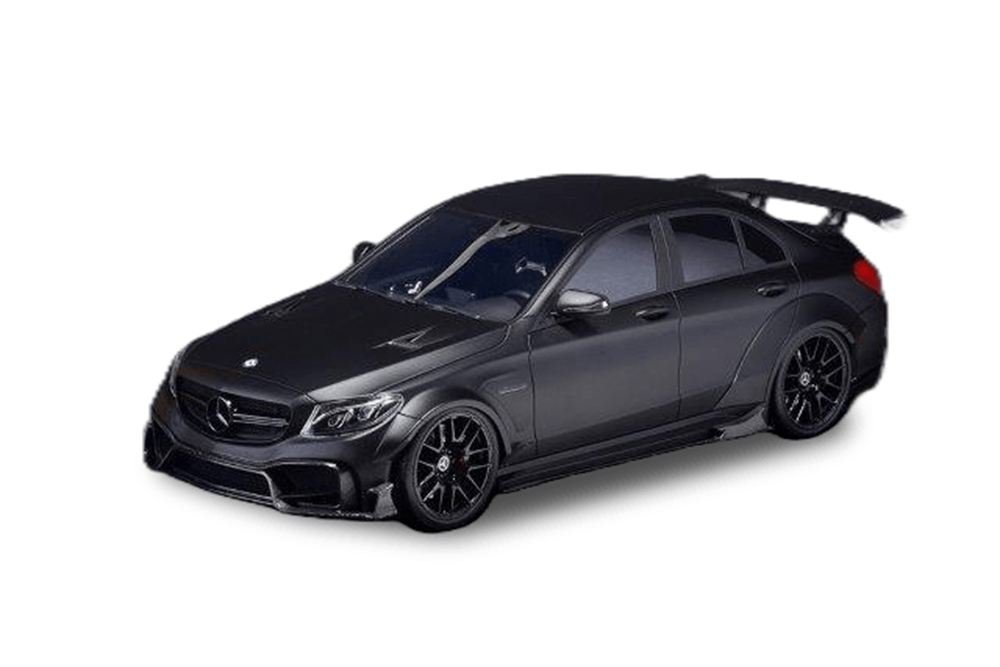 MERCEDES-BENZ C63S AMG DARWINPRO WIDEBODY 2019 MATTE BLACK