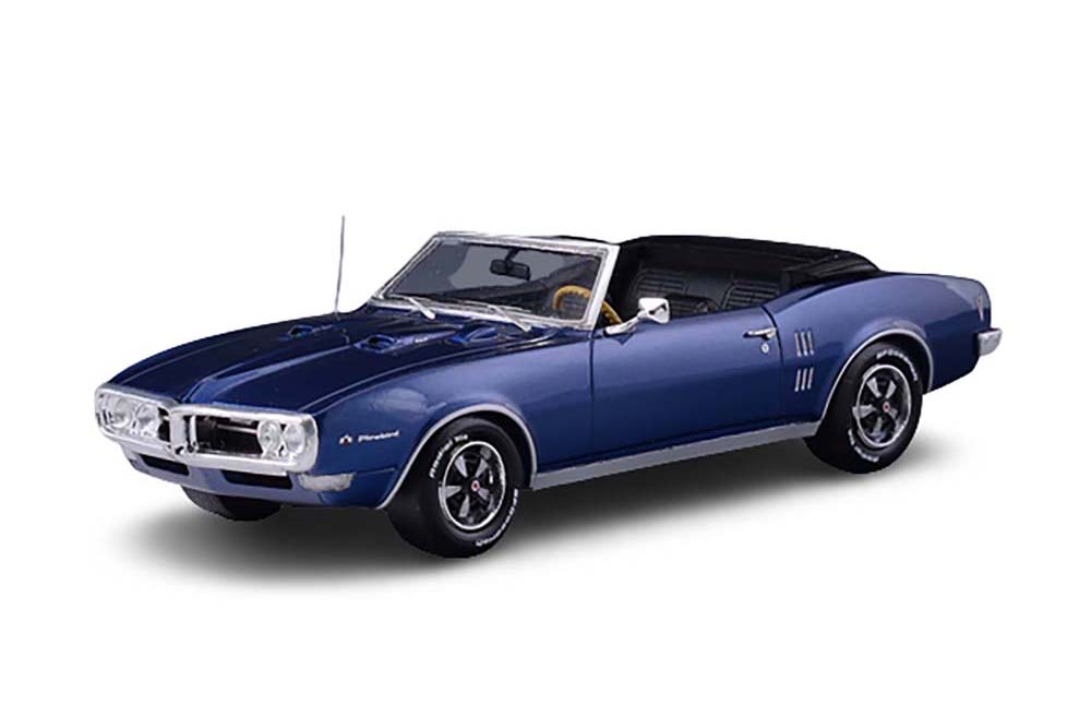PONTIAC FIREBIRD 400 CONVERTIBLE (OPEN) 1968 BLUE