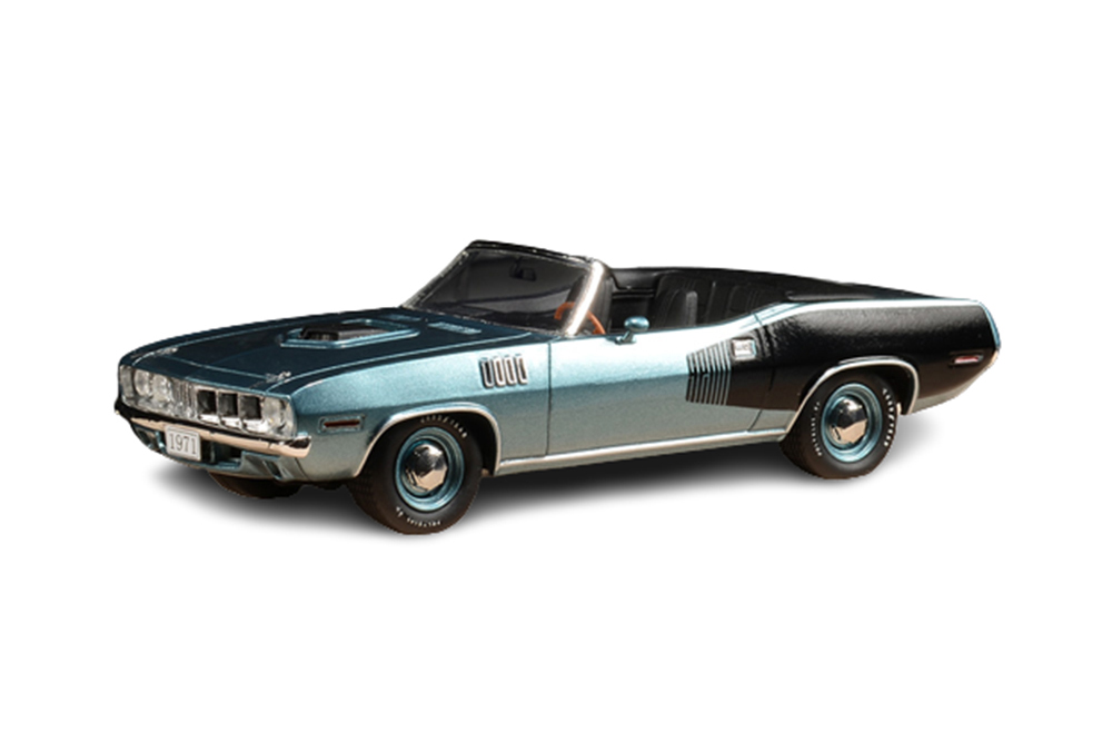 PLYMOUTH HEMI CUDA CONVERTIBLE (ОТКРЫТЫЙ) 1971 WINCHESTER GRAY METALLIC