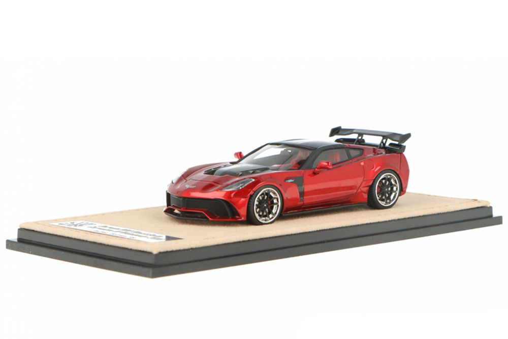 CHEVROLET CORVETTE WIDEBODY DARWINPRO BLACKSAILS 2016 RED/BLACK / ШЕВРОЛЕ КОРВЕТ КРАСНЫЙ