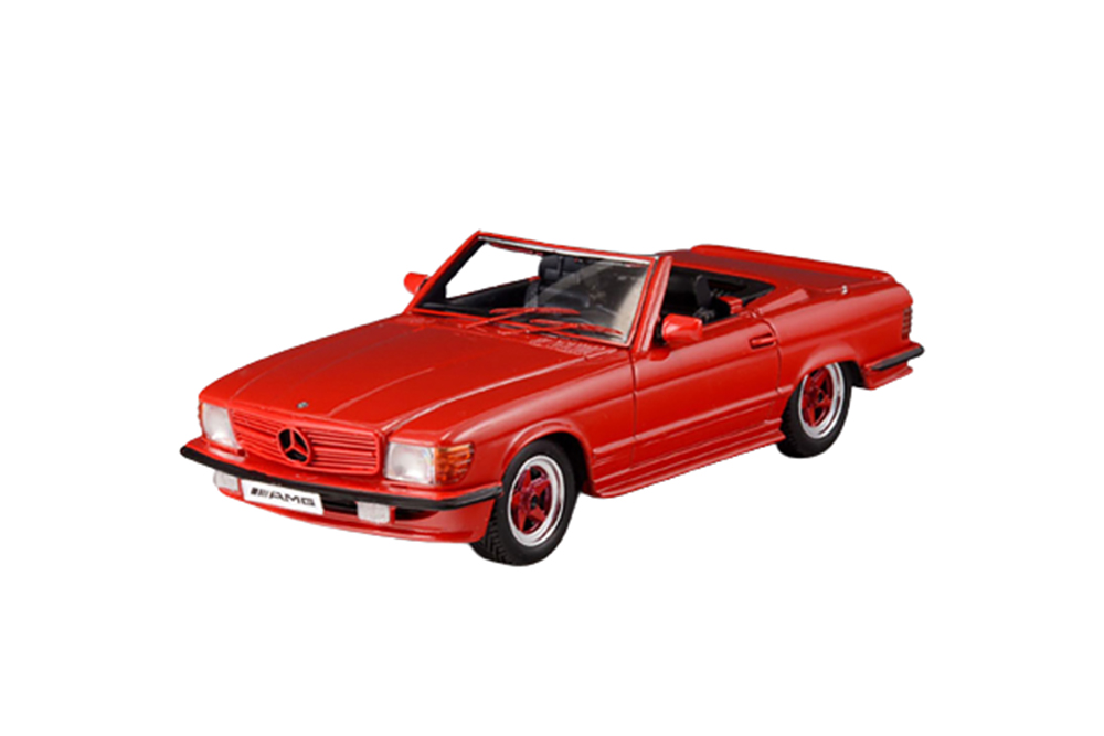 MERCEDES R107 500SL AMG ROADSTER 1980 RED