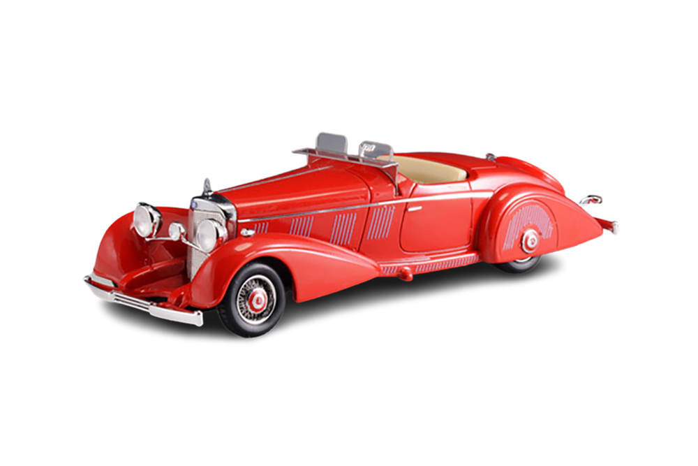 MERCEDES 540K SPECIAL ROADSTER MAYFAIR 1937 RED / MERCEDES 540K СПЕЦИАЛЬНЫЙ РОДСТЕР MAYFAIR 1937 КРАСНЫЙ