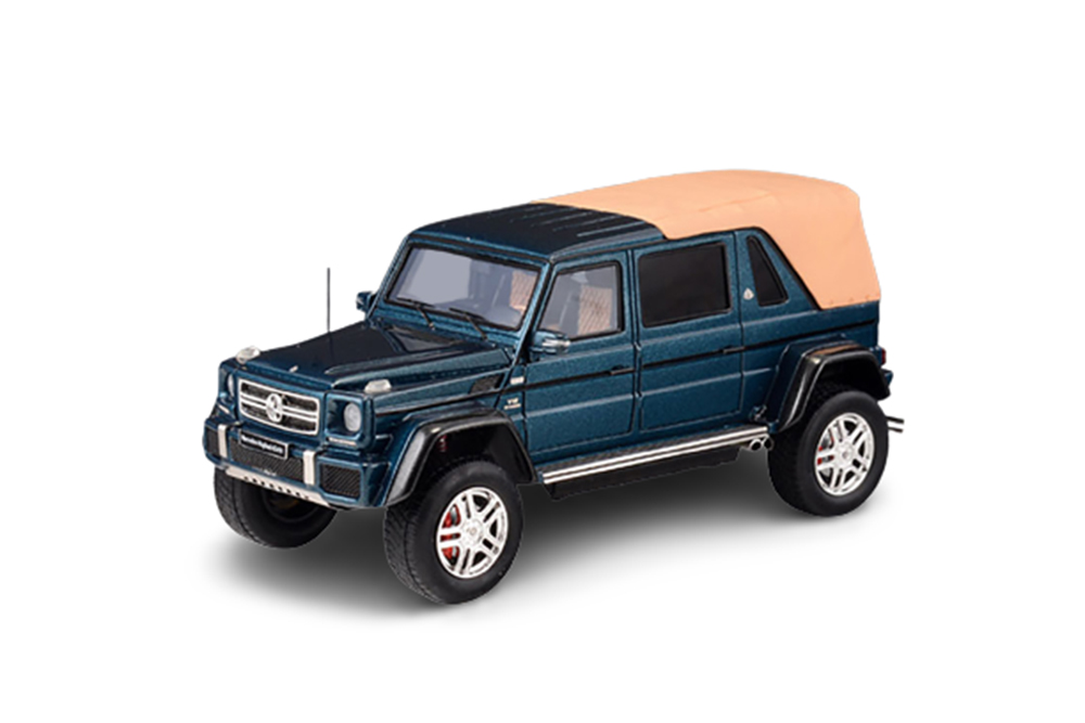 MERCEDES-MAYBACH W463 G650 4x4 2017 METALLIC BLUE / МЕРСЕДЕС ГЕЛЕНДВАГЕН ГЕЛИК СИНИЙ
