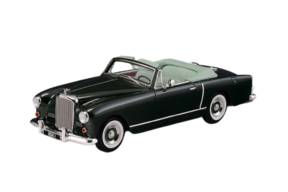BENTLEY S1 DROPHEAD COUPE GRABER OPEN ROOF 1956 DARK GREEN
