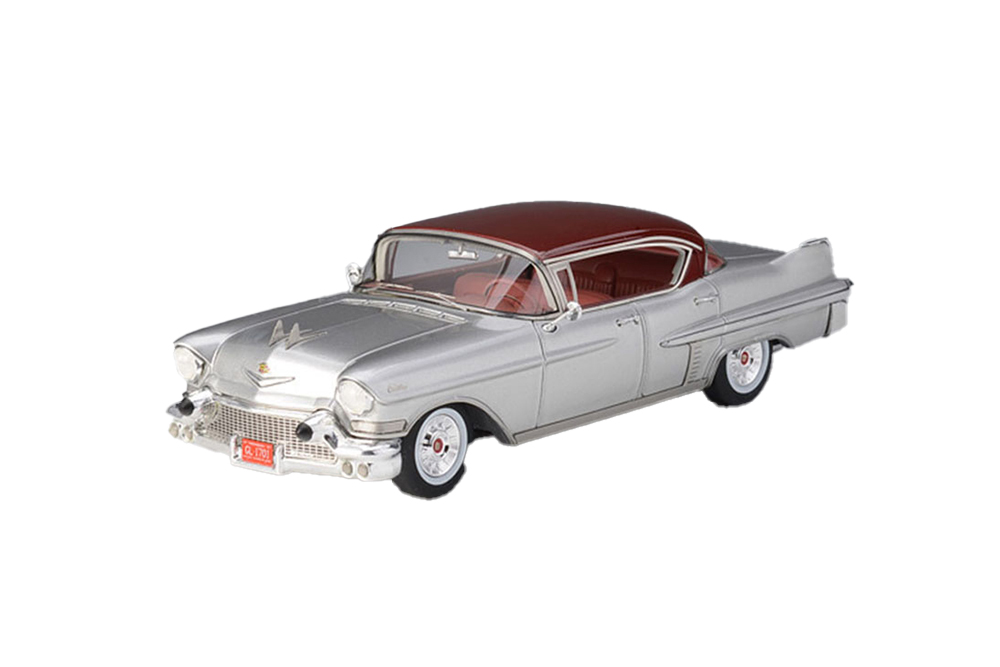 CADILLAC FLEETWOOD 62 1957 RED OVER SILVER LIMITED EDITION 299 PCS.