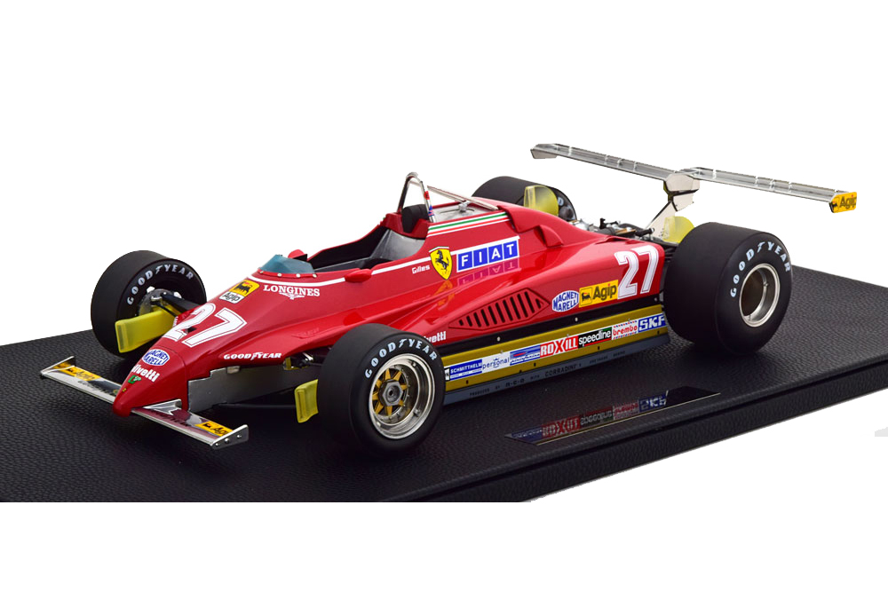 FERRARI 126 C2 GP LONG BEACH 1982 VILLENEUVE LIMITED EDITON 250 PCS.