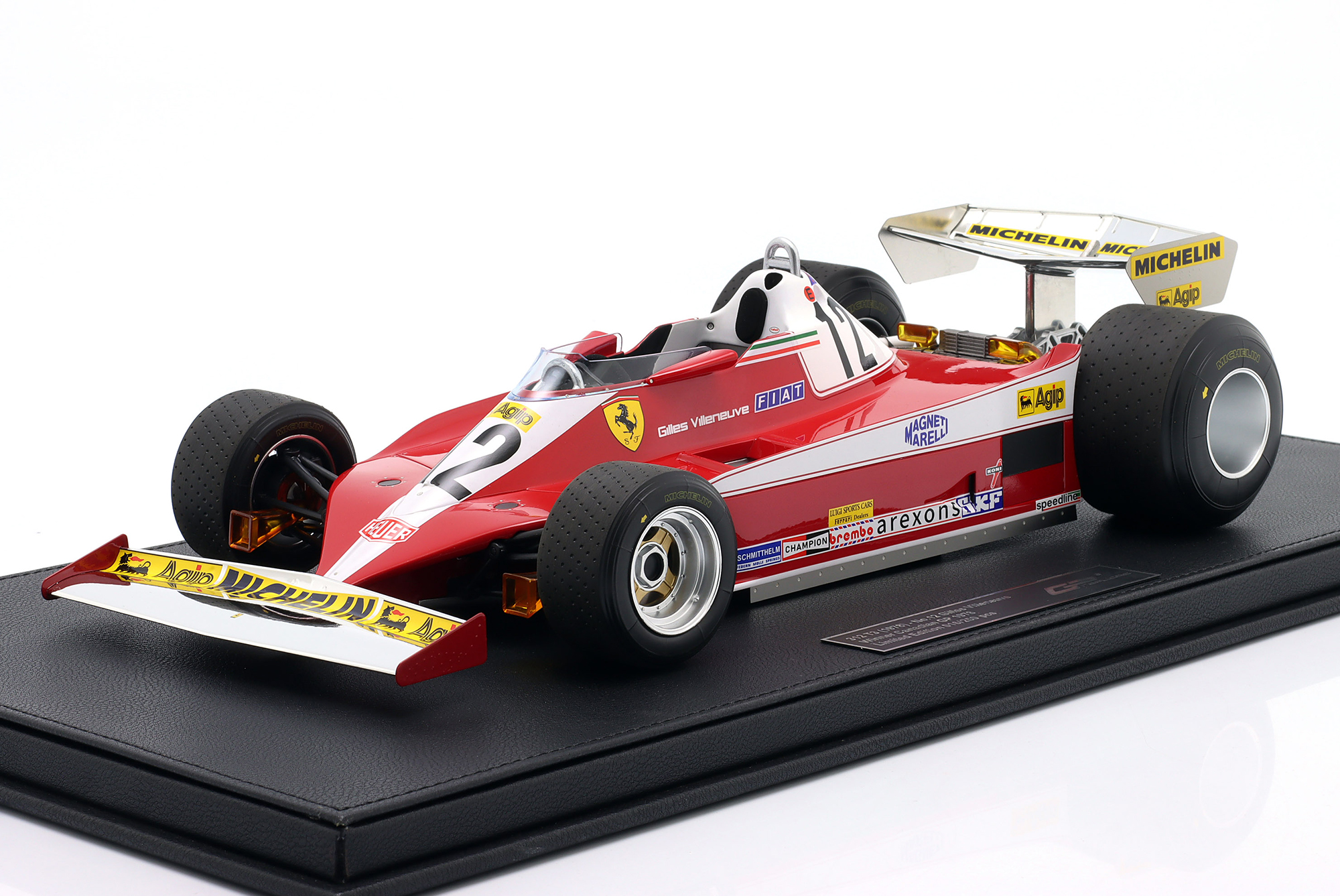 FERRARI 312T3 #12 WINNER CANADIAN GP FORMULA 1 1978 GILLES VILLENEUVE / ФЕРРАРИ 312T3 ПОБЕДИТЕЛЬ ГРАН-ПРИ КАНАДЫ ФОРМУЛА-1 ЖИЛЬ ВИЛЬНЕВ