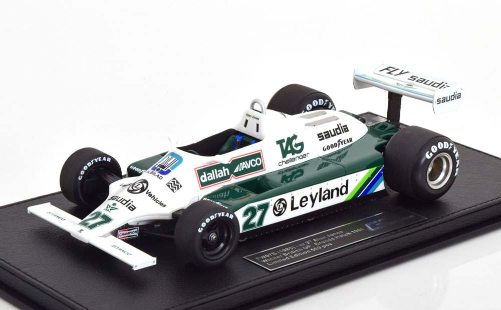 WILLIAMS FW07B WINNER GP GREAT BRITAIN 1980