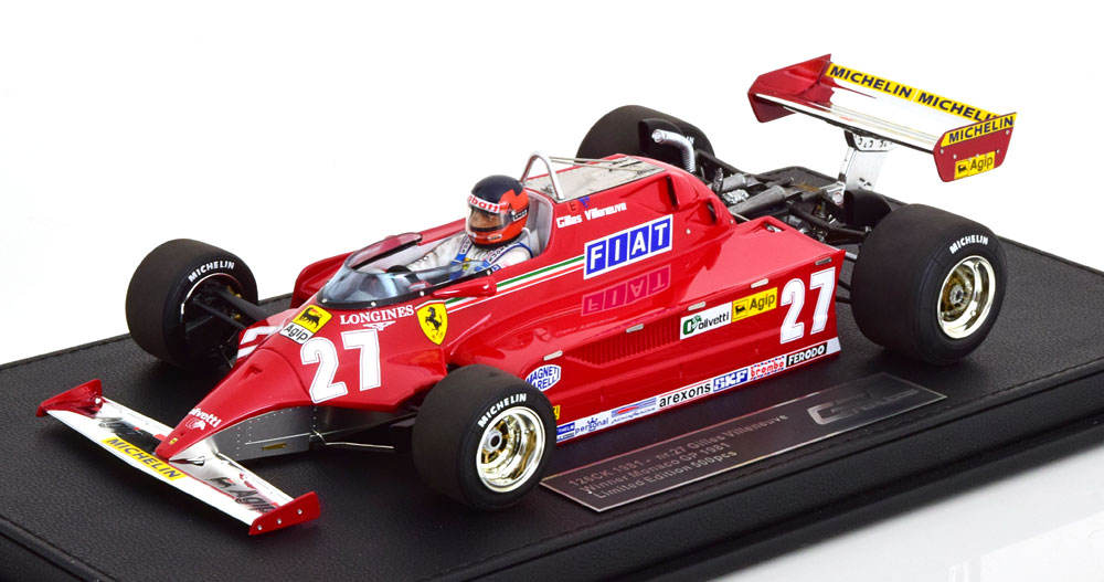 FERRARI 126 CK WINNER GP MONACO 1981