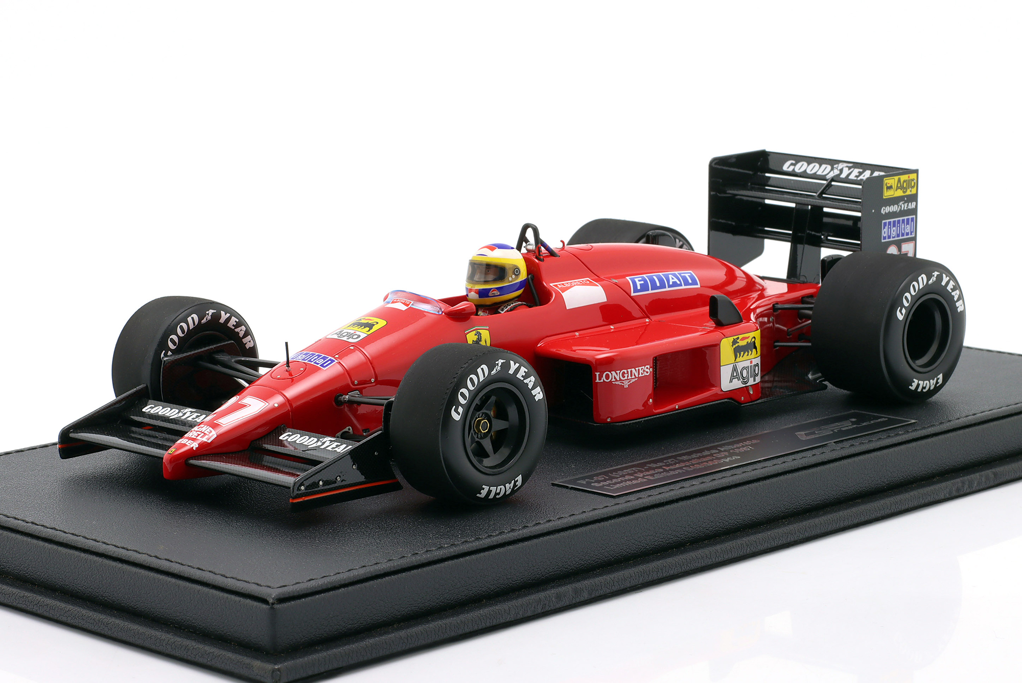 FERRARI F1/87 #27 2ND AUSTRALIAN GP FORMULA 1 1987 MICHELE ALBORETO / ФЕРРАРИ F1/87 2 МЕСТО ГРАН-ПРИ АВСТРАЛИИ ФОРМУЛА-1 МИКЕЛЕ АЛЬБОРЕТО